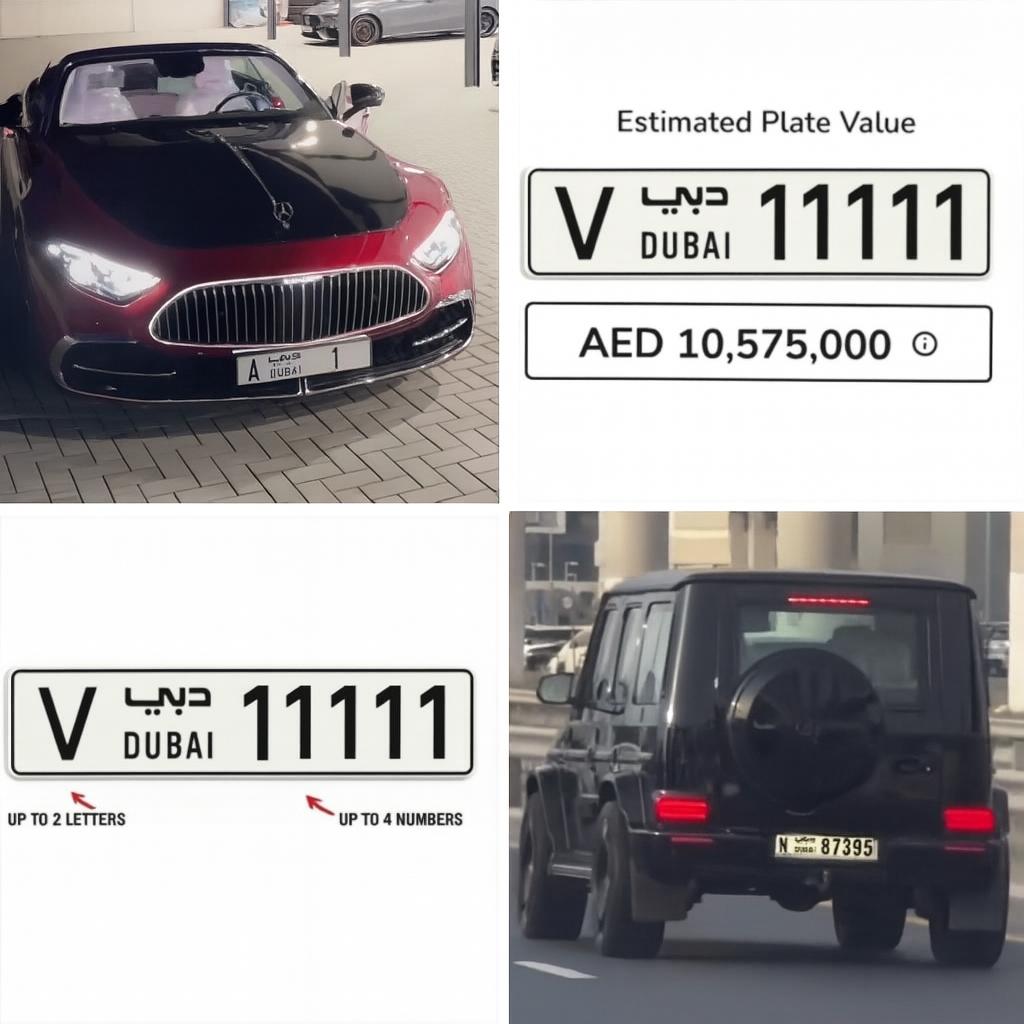Most Famous Dubai License Plate