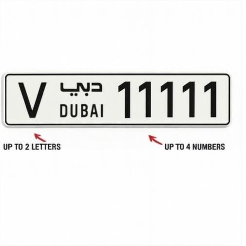 Most Famous Dubai License Plate