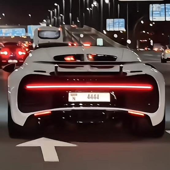 Current Dubai license plate